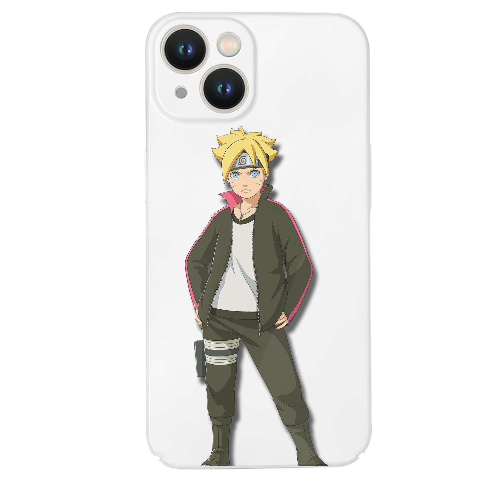 （画像用） NARUTO -ナルト- うずまき ボルト Uzumaki Boruto 【iPhone 14シリーズ対応】ハードケース